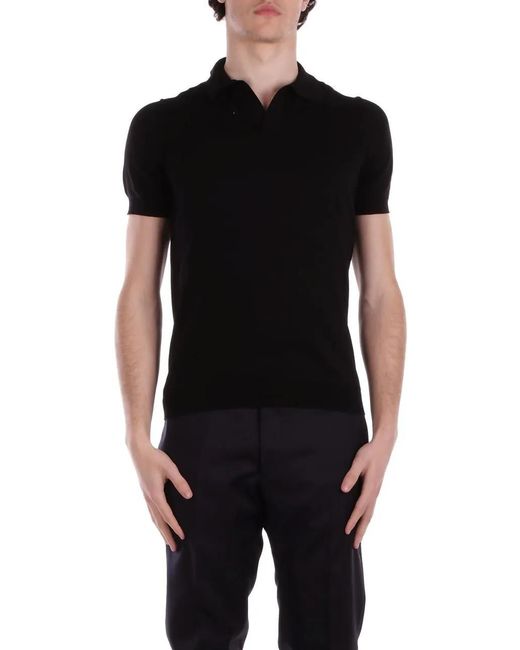 Tagliatore T-Shirts And Polos in Black für Herren