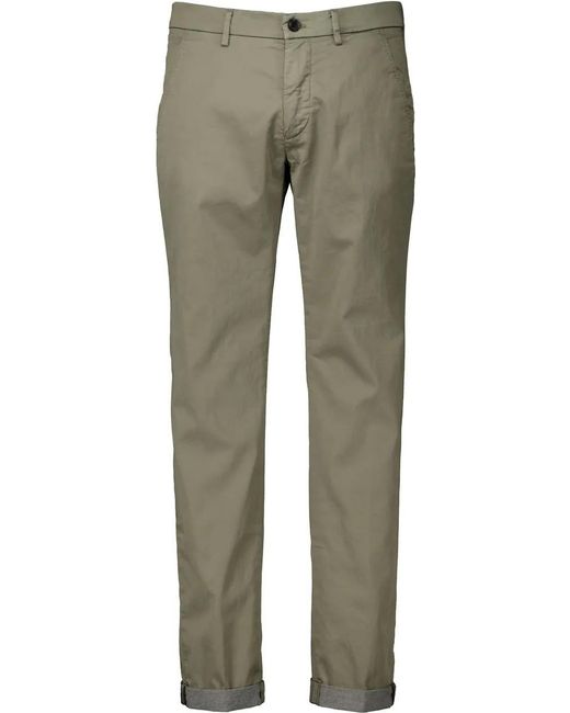 Mason's Masons Chino Groen Mbe097 in Gray für Herren