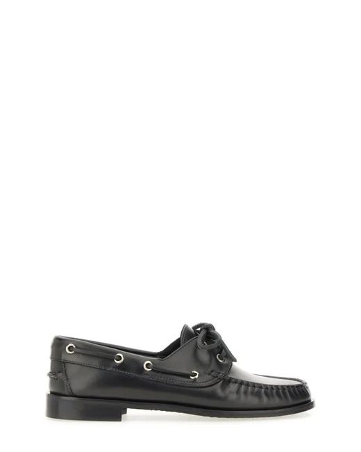 Aeyde White "Harris" Moccasins