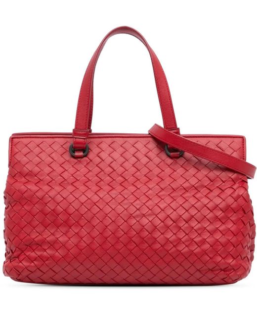 Bottega Veneta Red Crossbody Bags
