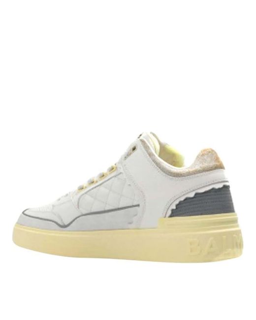 Balmain Low-Top Sneaker in White für Herren