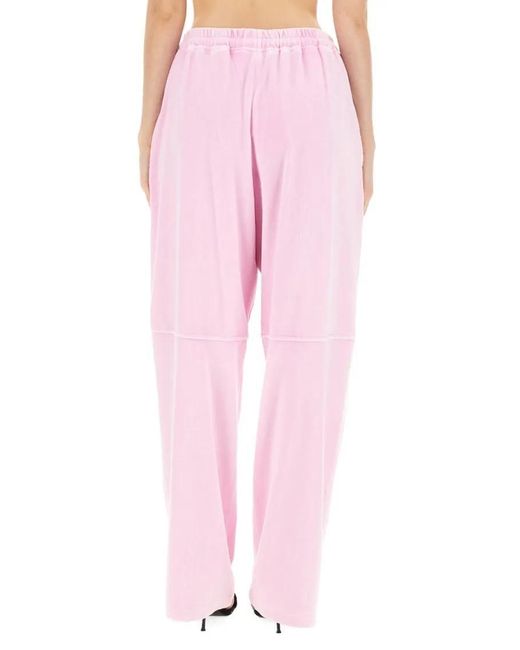 T By Alexander Wang Pink Jogging Pants