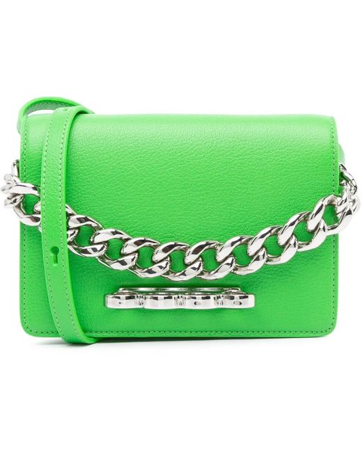 Alexander McQueen Green Hobo Bags