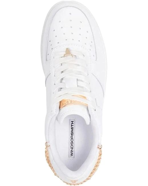 Windsor Smith Black Low-Top Sneaker