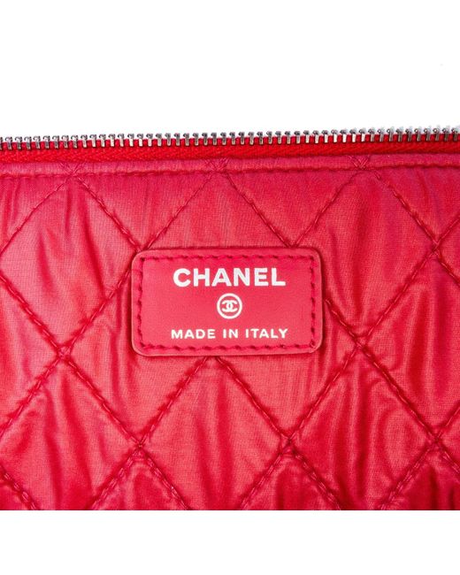 Chanel Red Clutches
