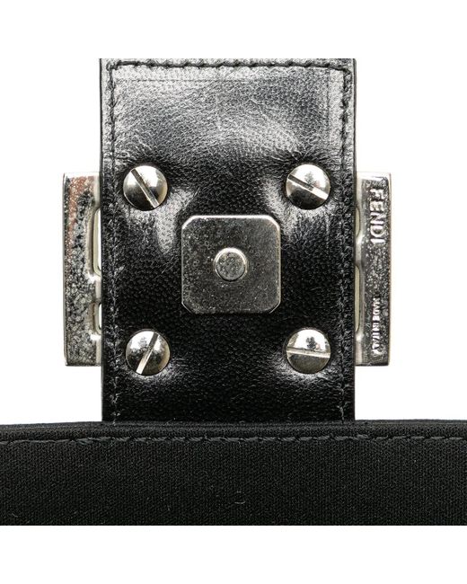 Fendi Black Hobo Bags