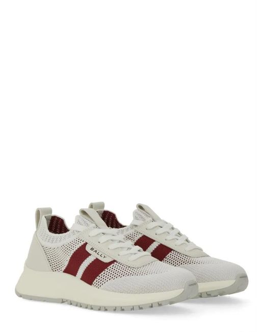 Bally White Low-Top Sneaker