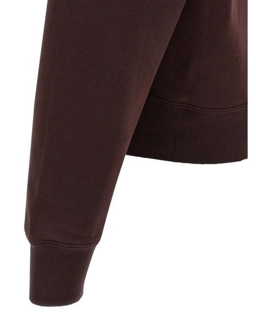 Saint Laurent 'Cassandre' Sweatshirt in Brown für Herren