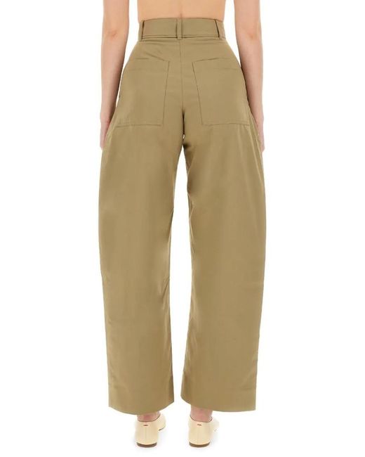 Studio Nicholson Natural Twill "Doring" Pants