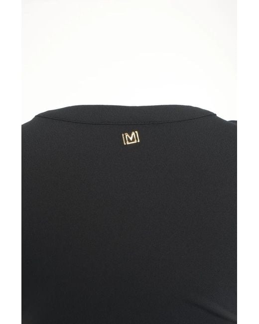 Guess Black Dress With Ruching