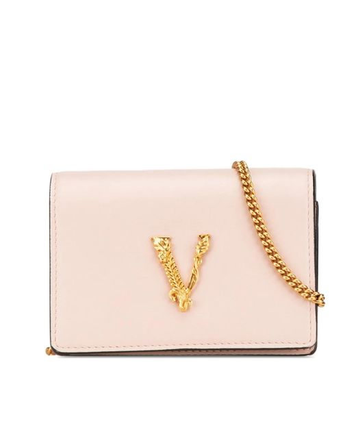 Versace Pink Hobo Bags