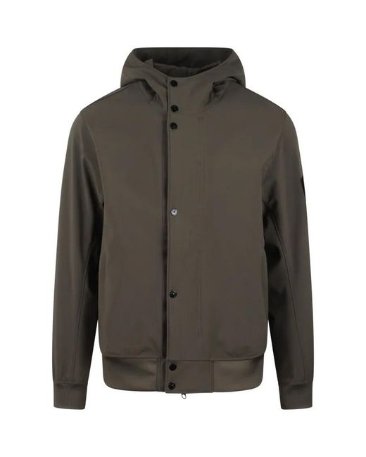 Stone Island Light Soft Shell-R Technology Jacket in Gray für Herren