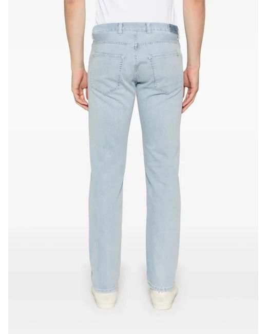 Eleventy Whiskering-Effect Jeans in Blue für Herren