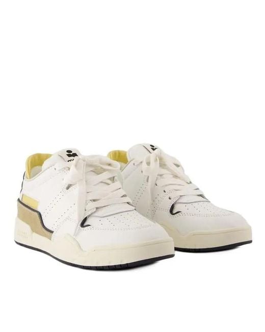Isabel Marant White Low-Top Sneaker