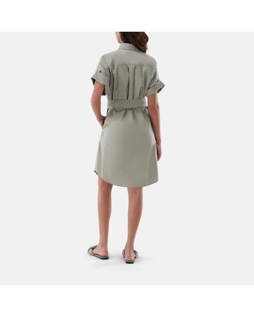 Van Laack Gray Kleid Modern Fit Uni