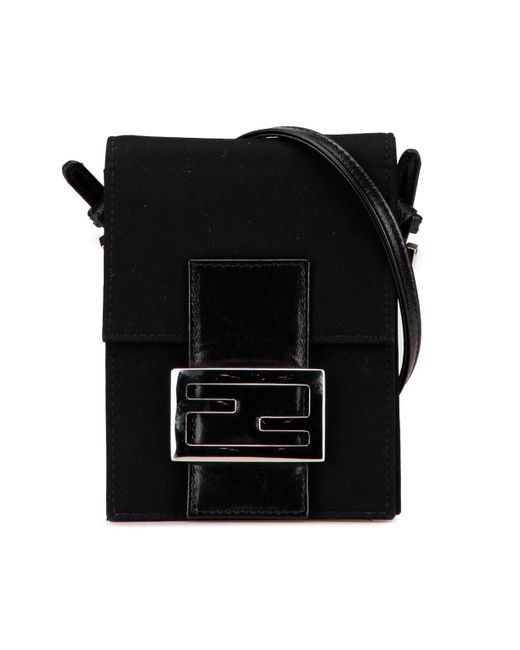 Fendi Black Hobo Bags
