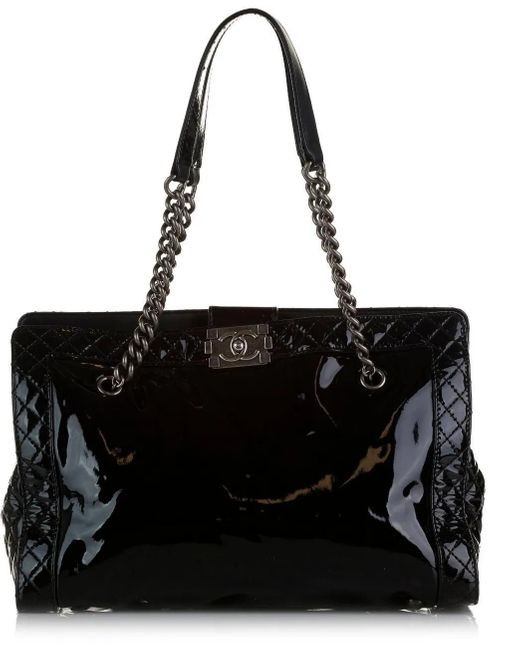 Chanel Black Shopper