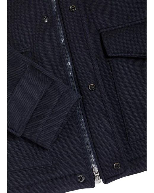 Colmar Structured Hooded Jacket in Blue für Herren