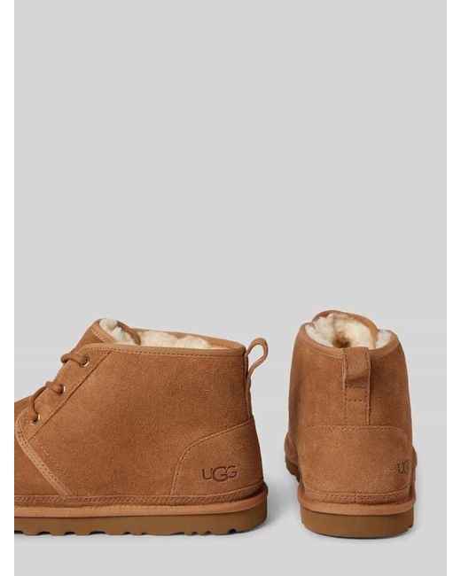 Ugg Boots mit Zugschlaufe Modell 'NEUMEL' in Brown für Herren