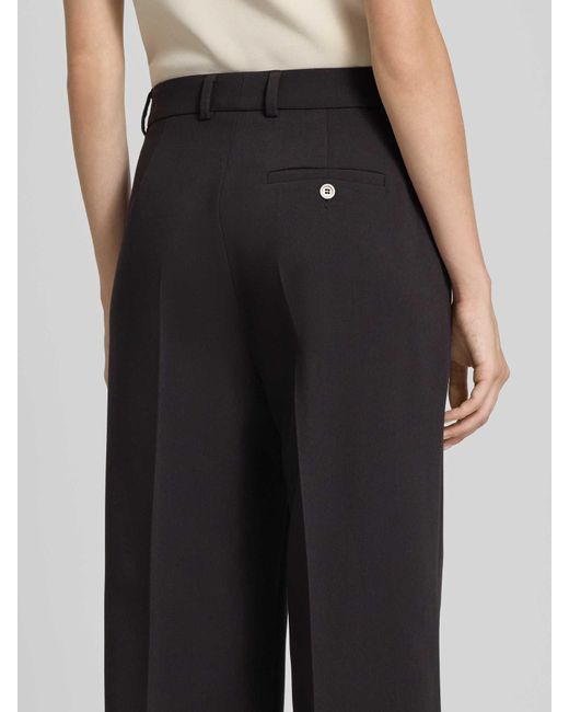 Seductive Stoffen Broek Met Achterzak, Model 'Domenica' in het Black