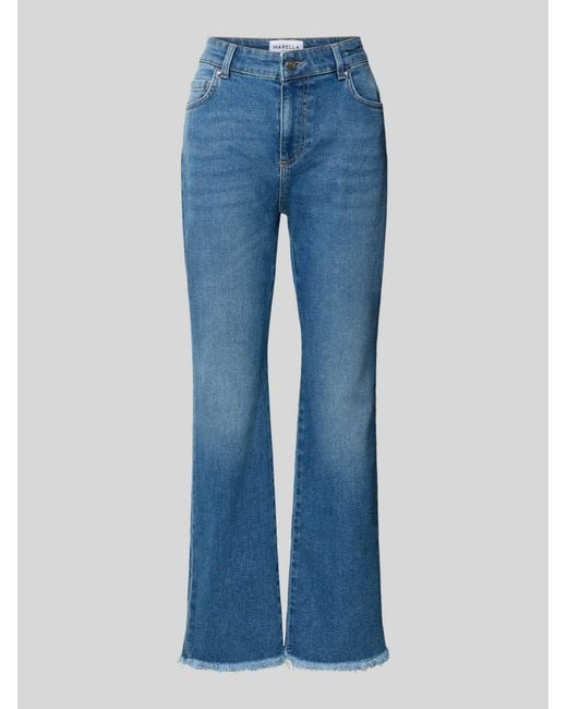 Marella Blouses Lange Mouw in het Blue
