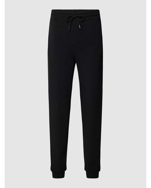HUGO Sweatpants mit Tunnelzug Modell 'Dimacs' in Black für Herren