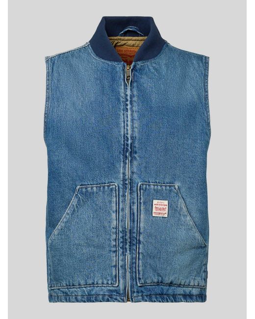 Levi's Bodywarmers in het Blue voor heren