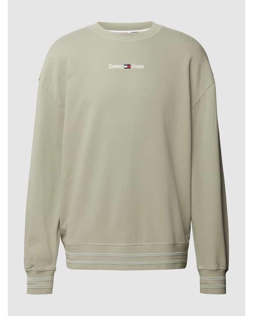 Tommy Hilfiger Sweatshirt mit Label-Stitching in Multicolor für Herren