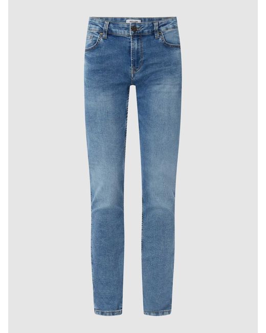 Only & Sons Slim Fit Jeans mit Stretch-Anteil Modell 'Loom Life' in Blue für Herren