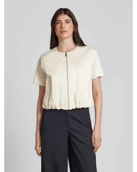 Marc O' Polo Natural Regular Fit Weste aus Baumwoll-Mix