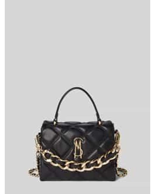 Steve Madden Handtas Met Doorgestikte Naden in het Black
