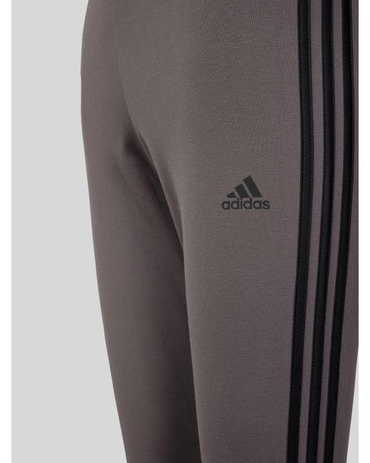 Adidas High Waist sportlegging Met Labelprint in het Gray