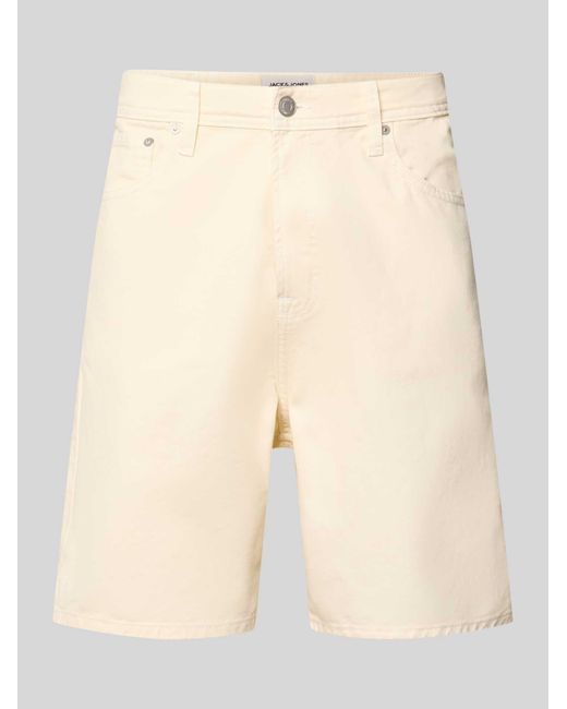 Jack & Jones Bermuda's in het Natural voor heren