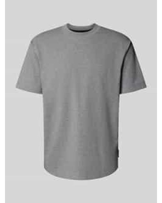 Marc O' Polo Regular Fit T-Shirt Van Puur Katoen in het Gray voor heren
