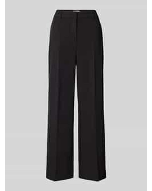 Seductive Stoffen Broek Met Achterzak, Model 'Domenica' in het Black