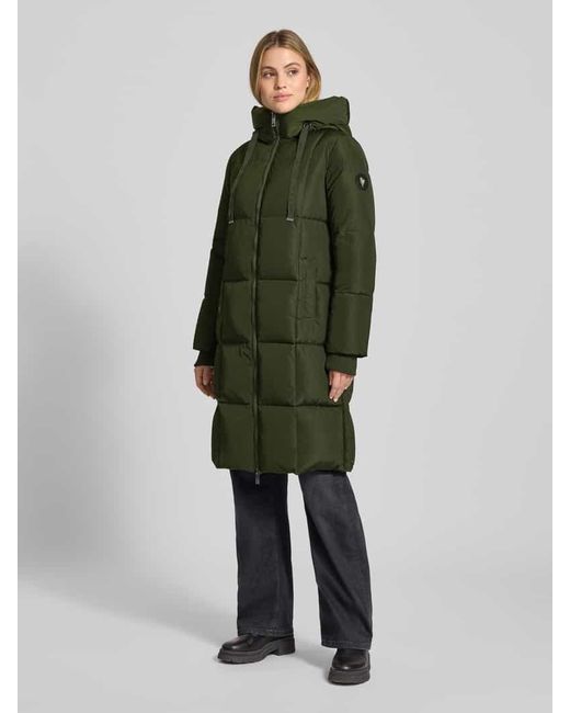 Mos Mosh Green Daunenmantel mit Kapuze Modell 'Nova'