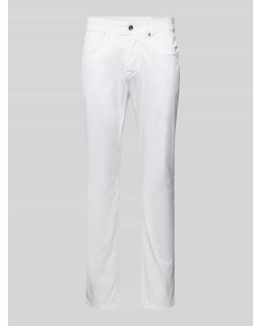 Baldessarini Stoffhose mit 5-Pocket-Design Modell 'Jack' in White für Herren