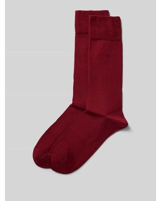Boss Socken aus Baumwoll-Mix im 2er-Pack in Red für Herren