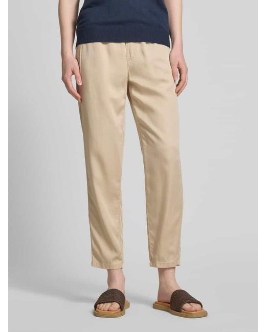 Marc Cain Natural Jogpants aus Lyocell mit Tunnelzug Modell 'RHODOS'