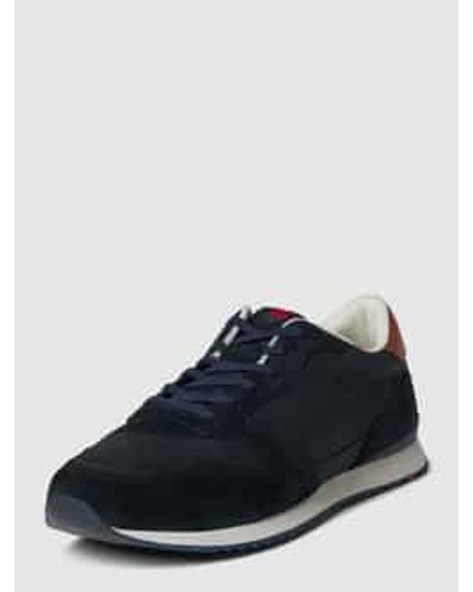 Lloyd Sneakers Van Echt Leer, Model 'Edmond' in het Black voor heren
