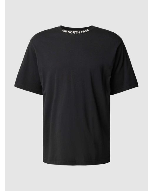 The North Face T-Shirt mit Label-Print Modell 'ZUMU' in Black für Herren