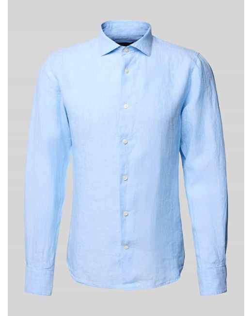 Matíníque Freizeithemd mit Knopfleiste Modell 'marc' in Blue für Herren