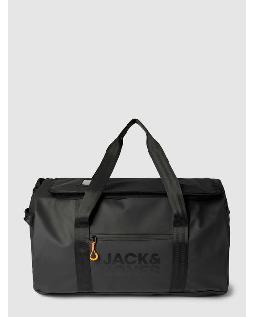 Jack & Jones Rucksack mit Reißverschlusstasche in Black für Herren