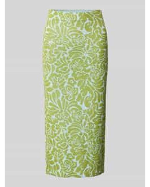 Essentiel Antwerp Midirok Met Structuurmotief in het Green