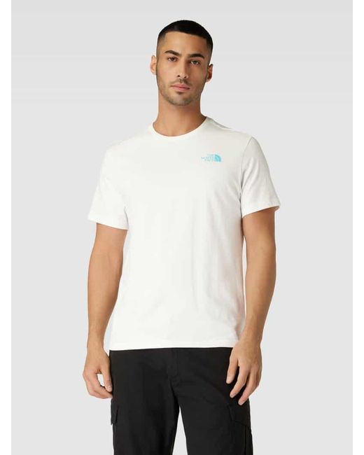 The North Face T-Shirt mit Label-Print in White für Herren