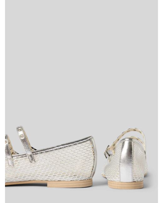 Tamaris Ballerina's in het White