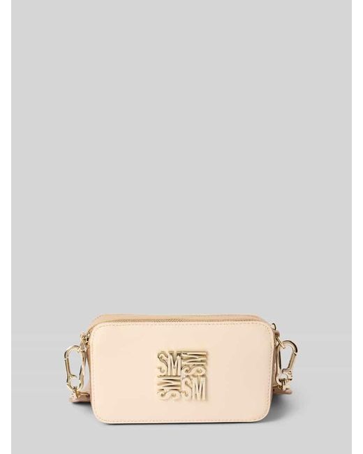 Steve Madden Natural Crossbody Bag mit Logo-Applikation Modell 'Brisa'