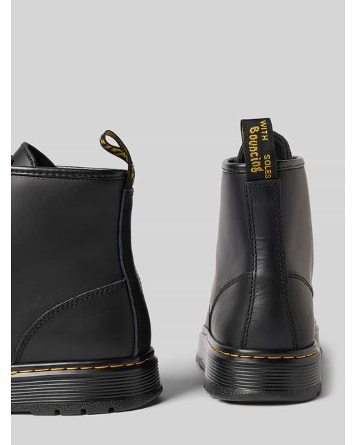 Dr. Martens Boots aus Leder mit Label-Detail Modell 'Brookline Chukka' in Black für Herren