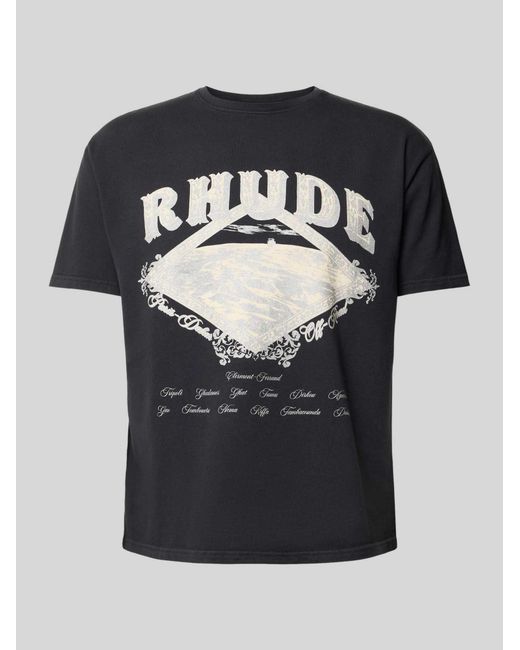 Rhude T-Shirts in het Black voor heren