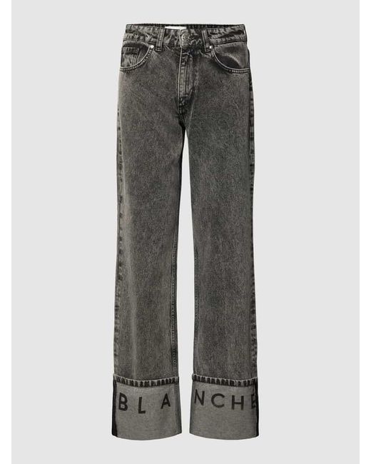 Blanche Cph Jeans mit Label-Details Modell 'GIANNA' in Gray für Herren